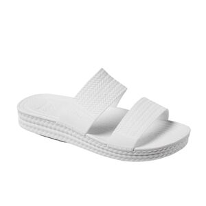 Reef Water Vista White Slides Water Friendly Sandal, Size 6